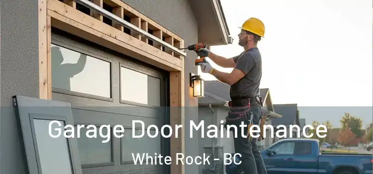  Garage Door Maintenance White Rock - BC