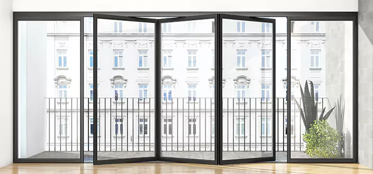 Premium Material Balcony Doors White Rock